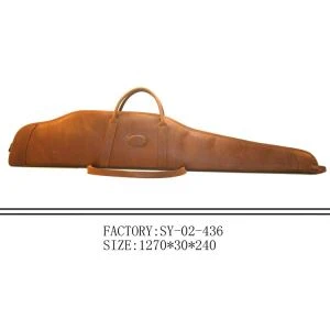 Bossa de fusell de cuir personalitzada